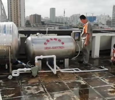 1T臥式不銹鋼無塔供水器