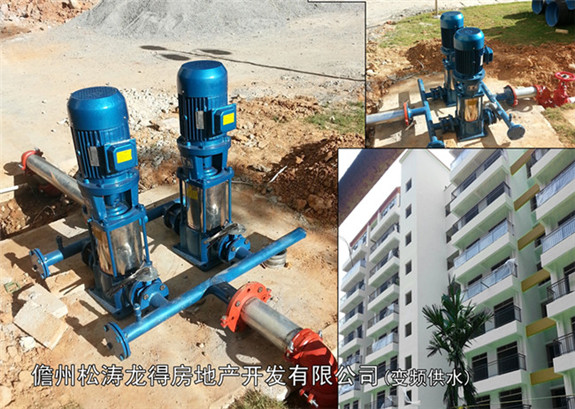 儋州市松濤龍得房地產(chǎn)開發(fā)有限公司（變頻供水器）