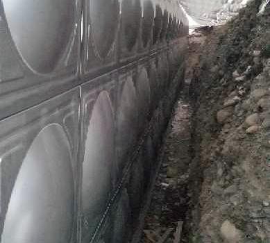 新疆烏蘇某新建監(jiān)獄551m3組合水箱及消防穩(wěn)壓設備