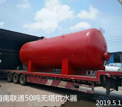 2019.5.11海南聯(lián)通50噸無塔供水器