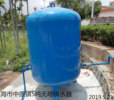 2019.5.23瓊海市中原鎮(zhèn)5噸無塔供水器